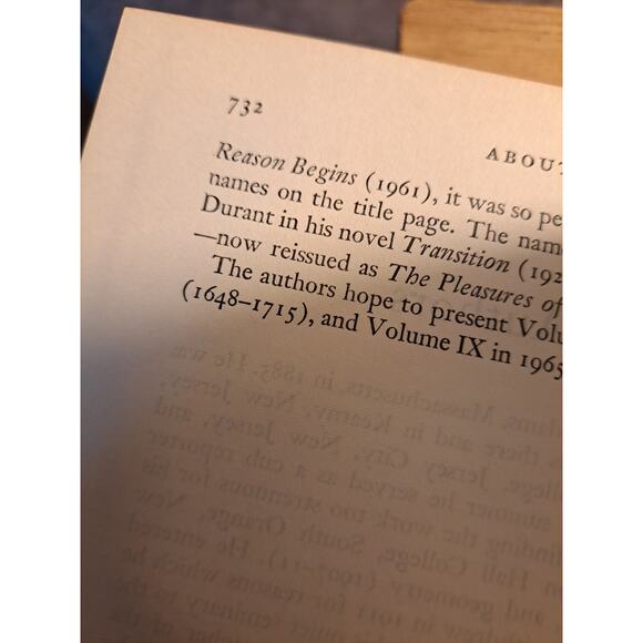 The Age of Reason Begins 1558-1648 by Will and Ariel Durant 1961 Story of Civ. - Picture 8 of 9